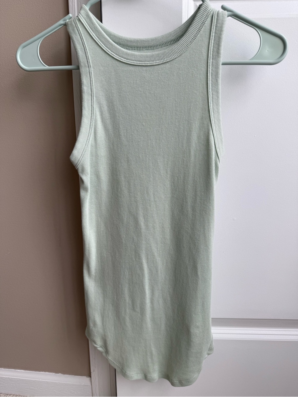 Light green women’s tank
